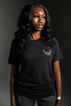 BLACK LOGO TEE